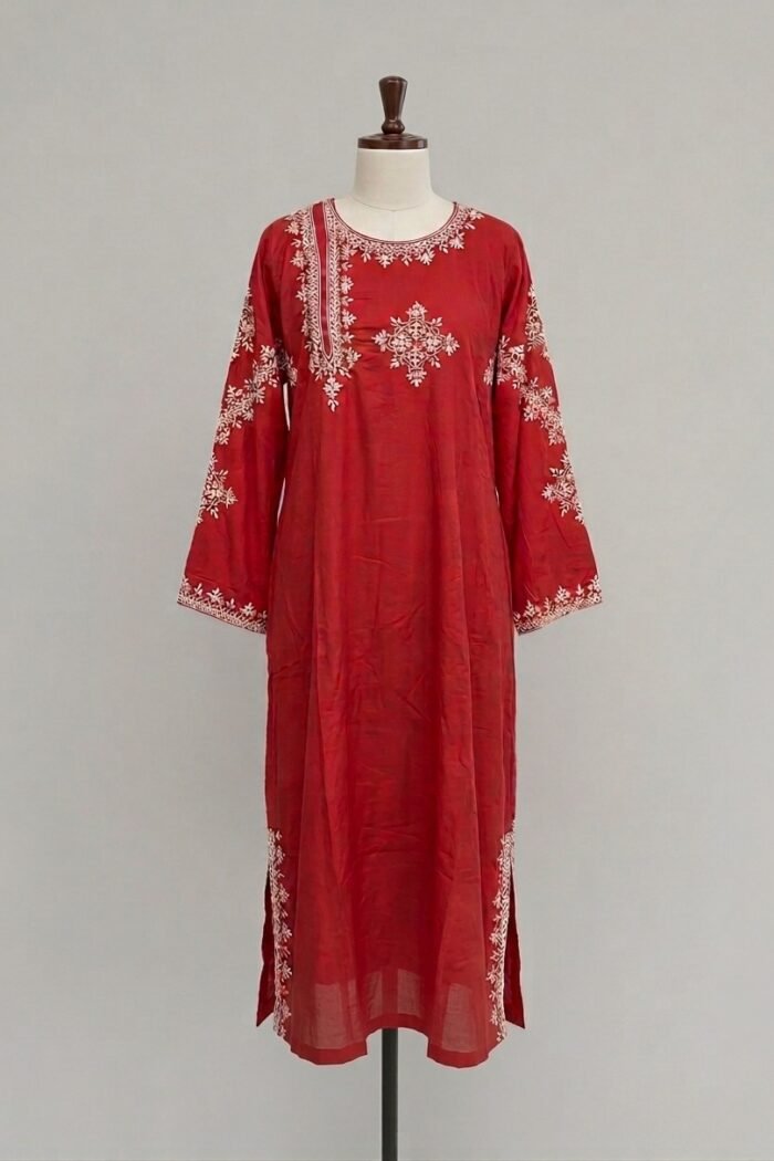 Alternative view of Hand Embroidered Kaftan
