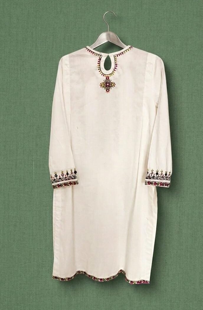 Alternative view of Hand Embroidered