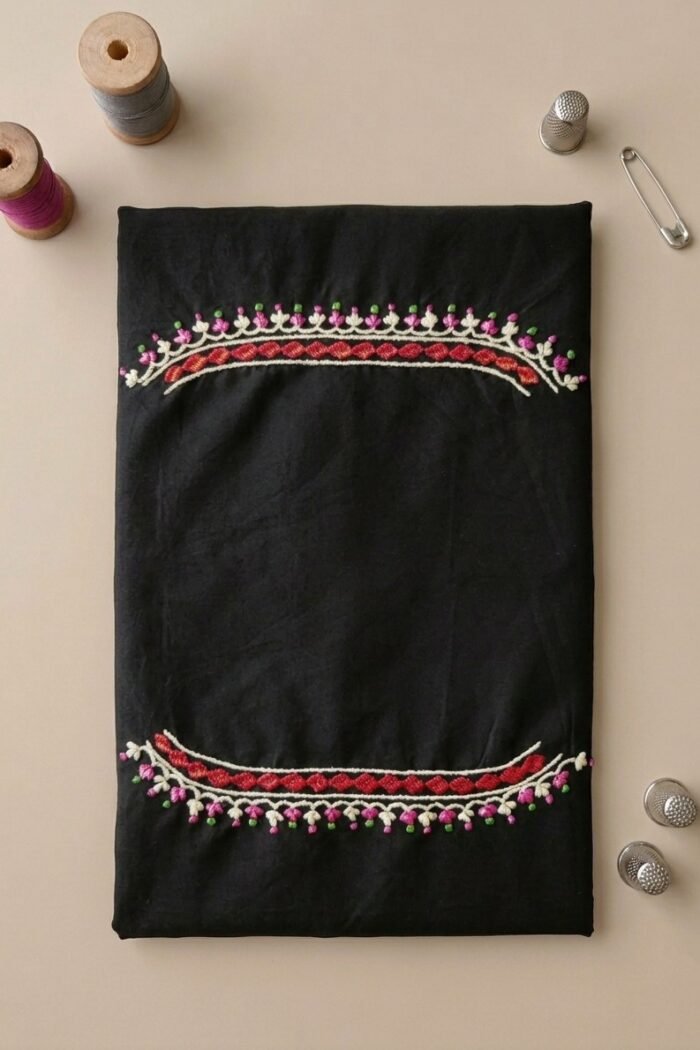 Alternative view of Hand Embroidered