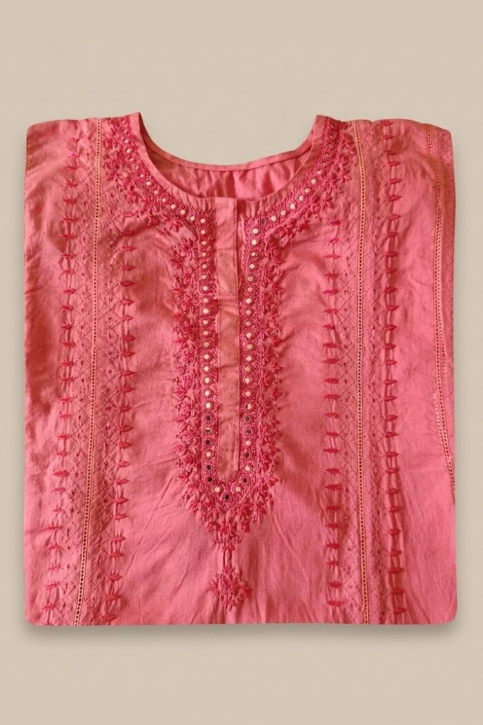 Alternative view of Hand Embroided