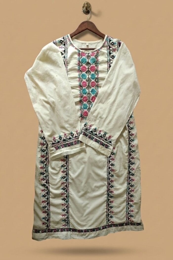 Alternative view of Hand Embroidered